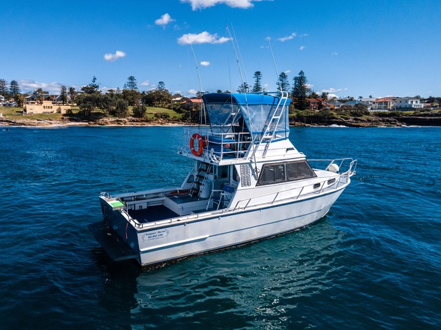 Oze Blue fishing charter boat Cronulla NSW