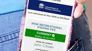 NSW Digital Recreational Fishing Licence